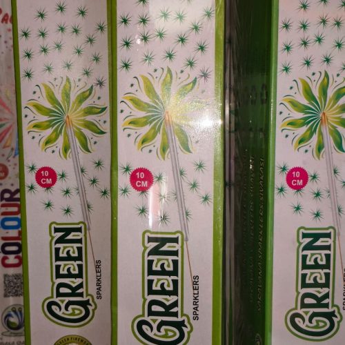 10 Cm Green (10 Pcs)